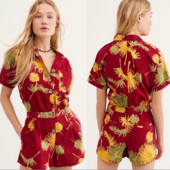 Free People Pants - NWT Free People Malibu Romper size small